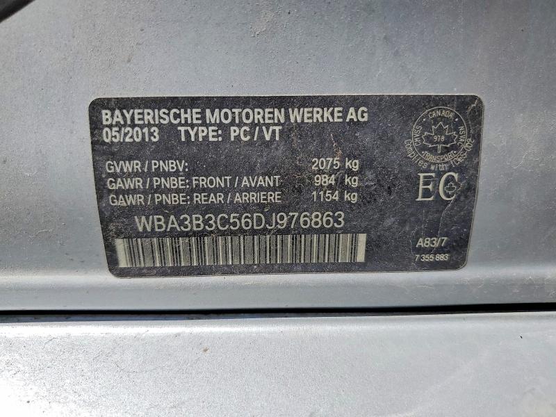 Продаж на аукціоні авто 2013 Bmw 328, vin: WBA3B3C56DJ976863, номер лоту: 63120336