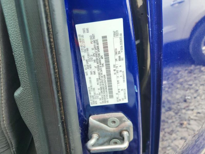 Продаж на аукціоні авто 2013 Ford Escape, vin: 1FMCU9G92DUD01258, номер лоту: 62587436