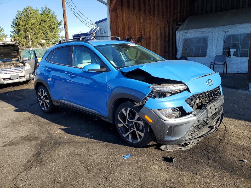 Продажа на аукционе авто 2022 Hyundai Kona, vin: KM8K5CA30NU790819, номер лота: 63014006