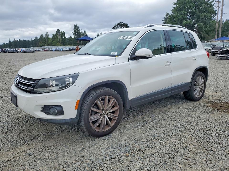 Aukcja sprzedaży 2012 Volkswagen Tiguan, vin: WVGBV7AX8CW581906, numer aukcji: 59305006