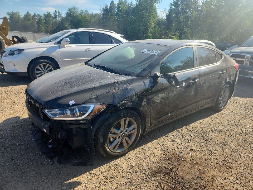 2017 Hyundai Elantra მანქანა იყიდება აუქციონზე, vin: KMHD84LF9HU187563, აუქციონის ნომერი: 57012626