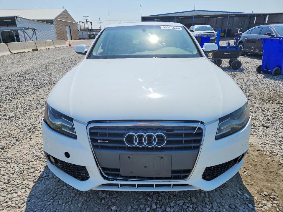 59371596 :رقم المزاد ، WAUBFAFL6CA120492 vin ، 2012 Audi A4 مزاد بيع