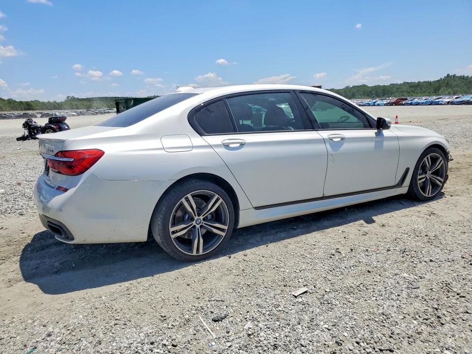 2018 Bmw 740 მანქანა იყიდება აუქციონზე, vin: WBA7E2C54JG742183, აუქციონის ნომერი: 61148286