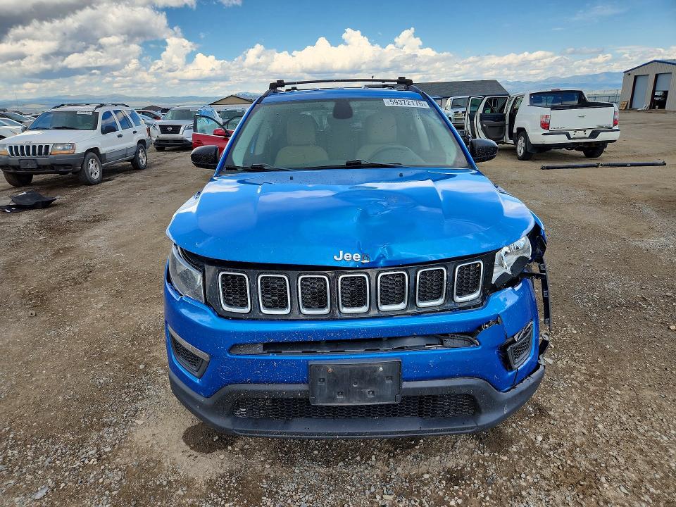 59372176 :رقم المزاد ، 3C4NJDAB9HT640409 vin ، 2017 Jeep Compass مزاد بيع