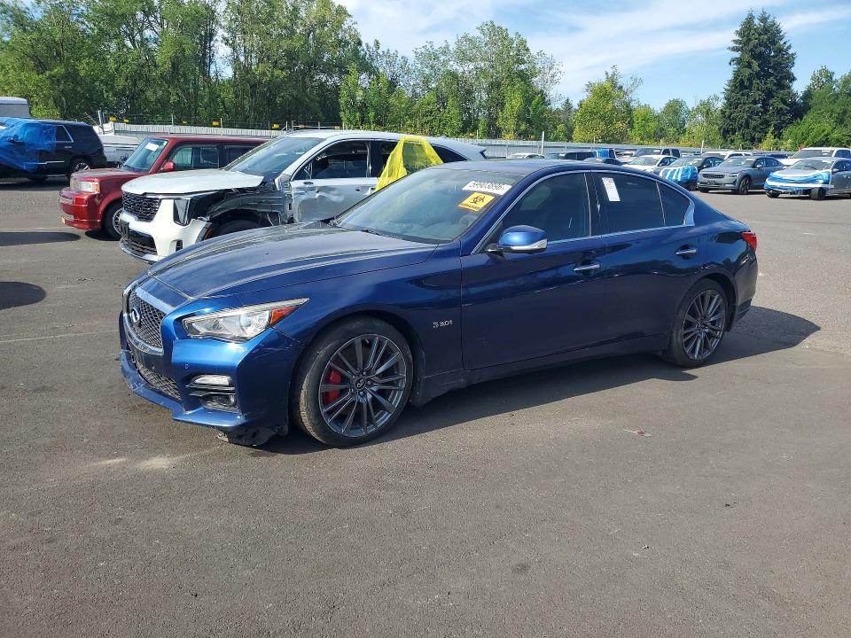 Продаж на аукціоні авто 2017 Infiniti Q50, vin: JN1FV7AR7HM870305, номер лоту: 59903896