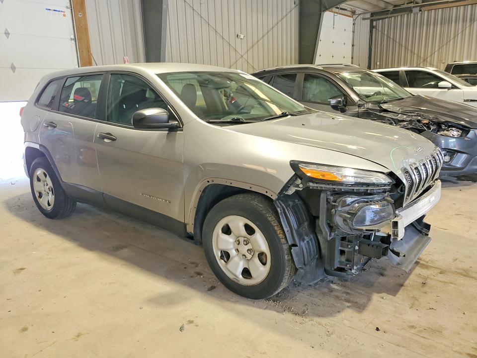 60004566 :رقم المزاد ، 1C4PJLAB8FW506369 vin ، 2015 Jeep Cherokee مزاد بيع