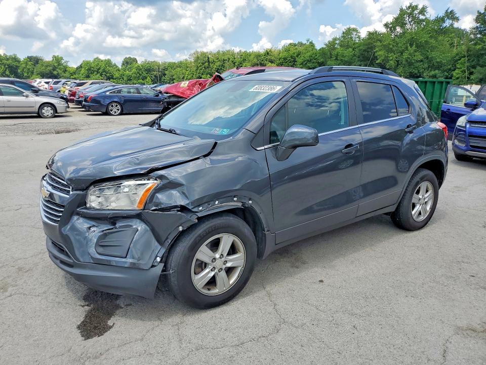 60832386 :رقم المزاد ، 3GNCJPSB5GL233930 vin ، 2016 Chevrolet Trax مزاد بيع