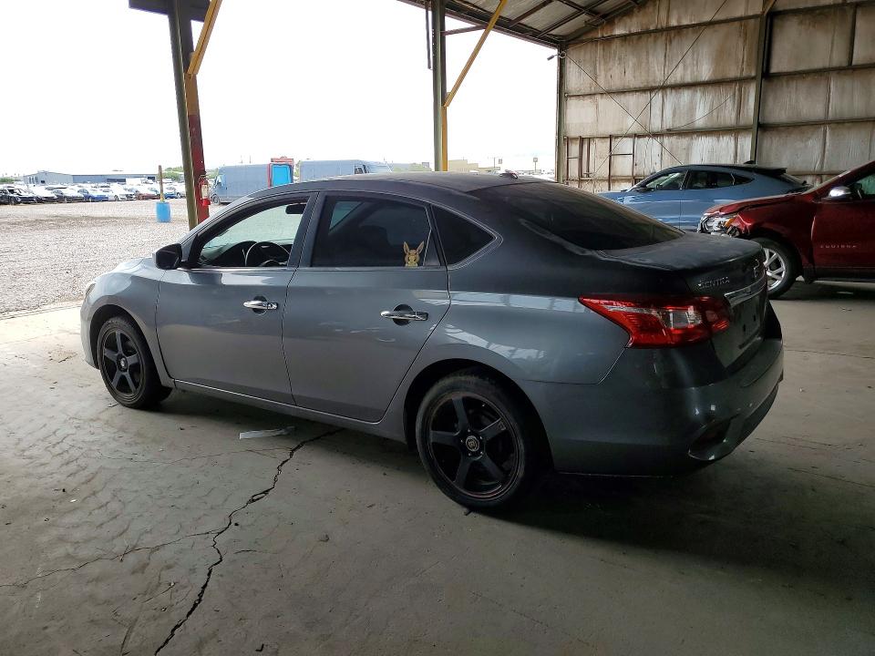 2016 Nissan Sentra მანქანა იყიდება აუქციონზე, vin: 3N1AB7AP5GY209689, აუქციონის ნომერი: 61060416