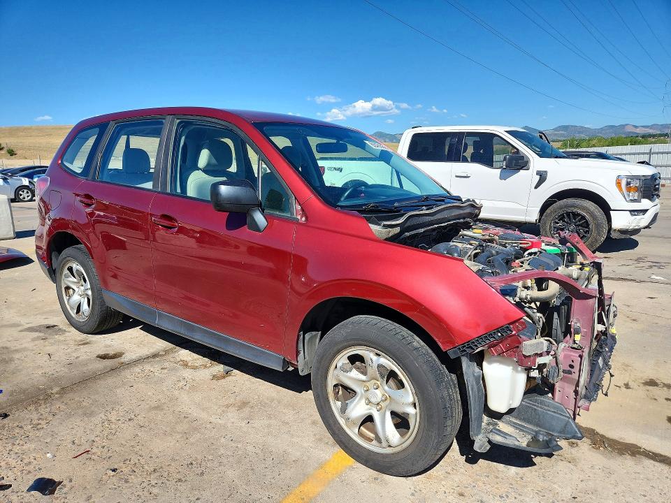 2016 Subaru Forester მანქანა იყიდება აუქციონზე, vin: JF2SJAAC1GH553385, აუქციონის ნომერი: 60461456