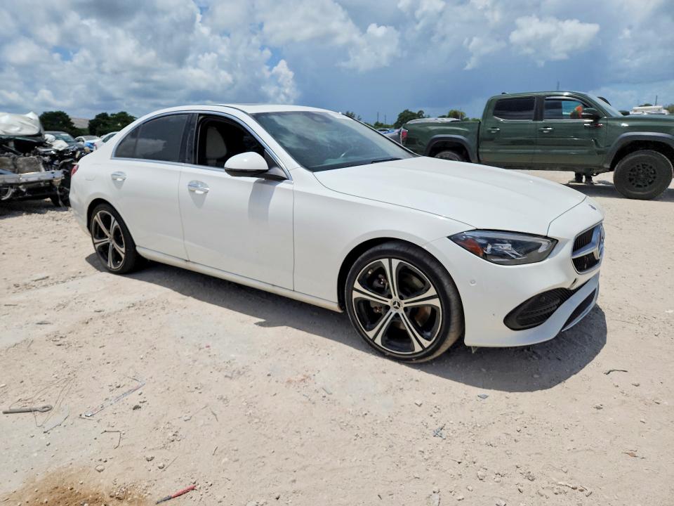 61929816 :رقم المزاد ، W1KAF4GB8RR161292 vin ، 2024 Mercedes-benz C مزاد بيع