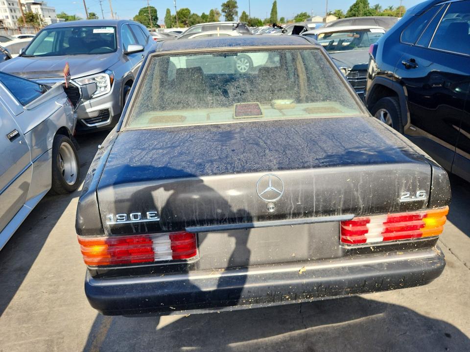 62044456 :رقم المزاد ، WDBDA29D2MF793481 vin ، 1991 Mercedes-benz 190 مزاد بيع