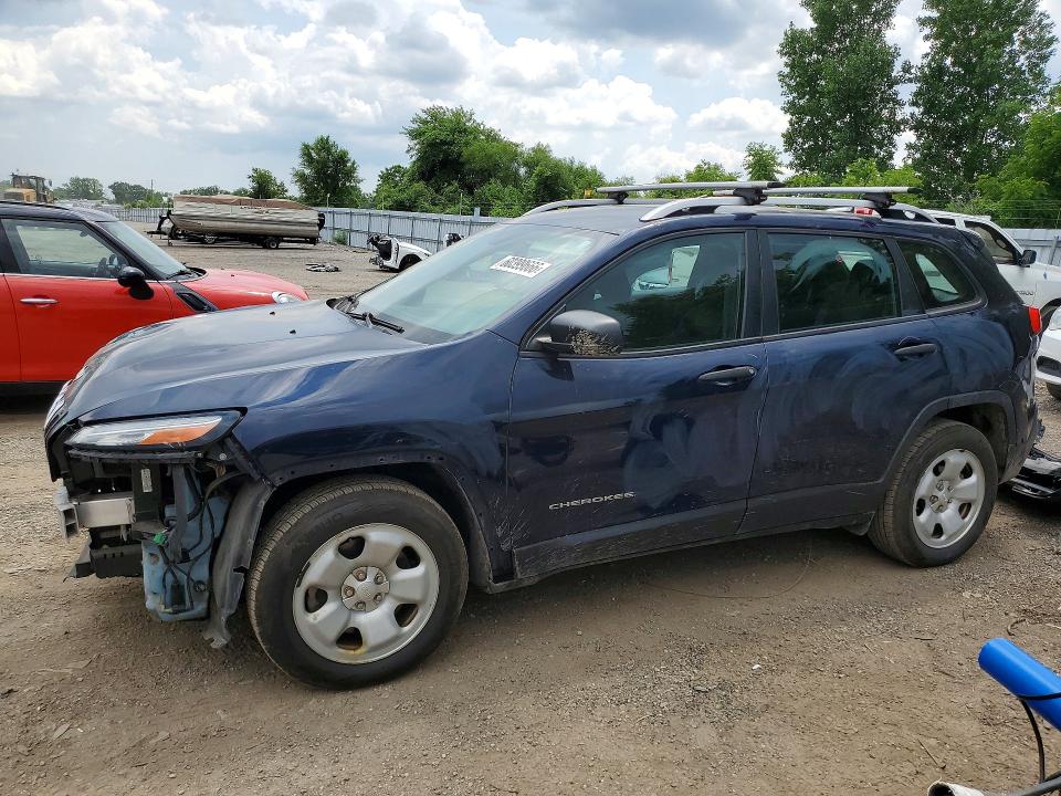 2016 Jeep Cherokee მანქანა იყიდება აუქციონზე, vin: 1C4PJLAB8GW172040, აუქციონის ნომერი: 60399666