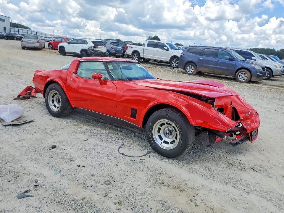 1980 Chevrolet Corvette მანქანა იყიდება აუქციონზე, vin: 1Z878AS425831, აუქციონის ნომერი: 61211406