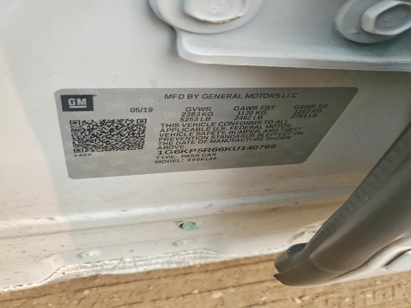 Продажа на аукционе авто 2019 Cadillac Ct6, vin: 1G6KP5R66KU140769, номер лота: 61679436