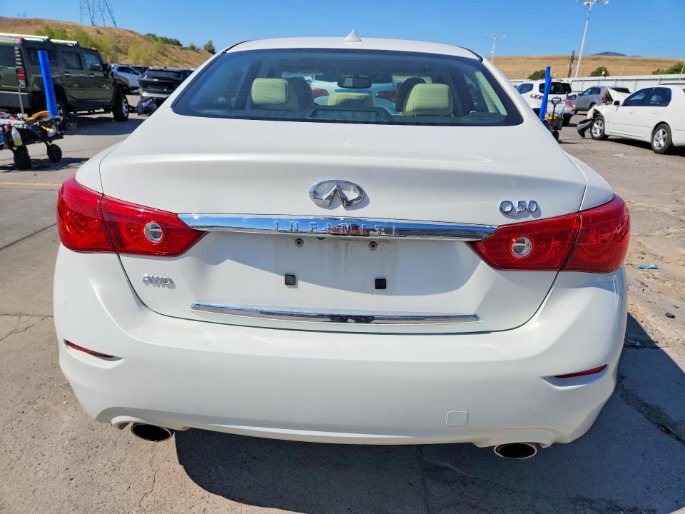 Продаж на аукціоні авто 2014 Infiniti Q50, vin: JN1AV7AR5EM702345, номер лоту: 61902146