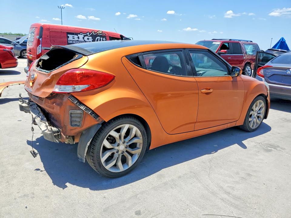 Продаж на аукціоні авто 2013 Hyundai Veloster, vin: KMHTC6AD4DU147005, номер лоту: 60459416
