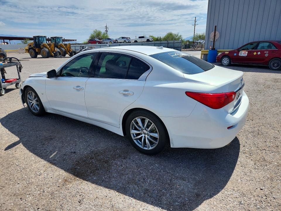 60525866 :رقم المزاد ، JN1BV7AP5FM331496 vin ، 2015 Infiniti Q50 مزاد بيع