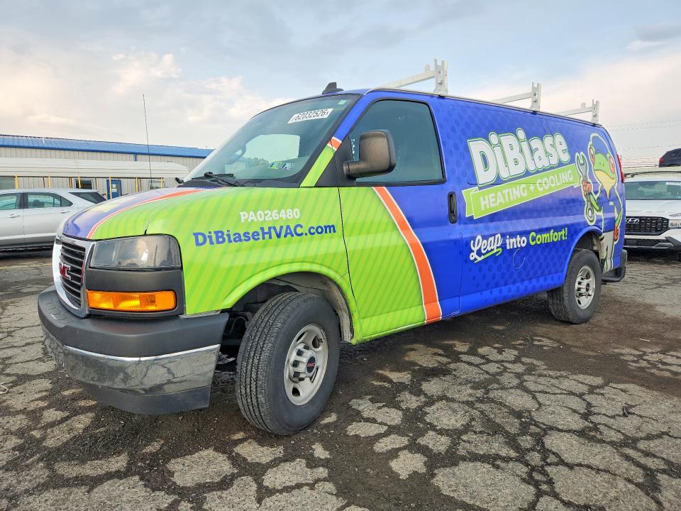 2022 Gmc Savana მანქანა იყიდება აუქციონზე, vin: 1GTW7AFP0N1168464, აუქციონის ნომერი: 62032526