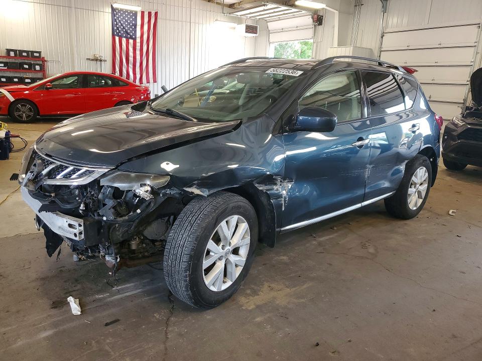 Aukcja sprzedaży 2012 Nissan Murano, vin: JN8AZ1MW1CW219053, numer aukcji: 58222536