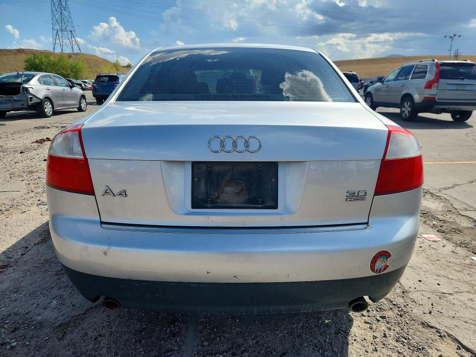 61617136 :رقم المزاد ، WAULT68E83A390137 vin ، 2003 Audi A4 مزاد بيع