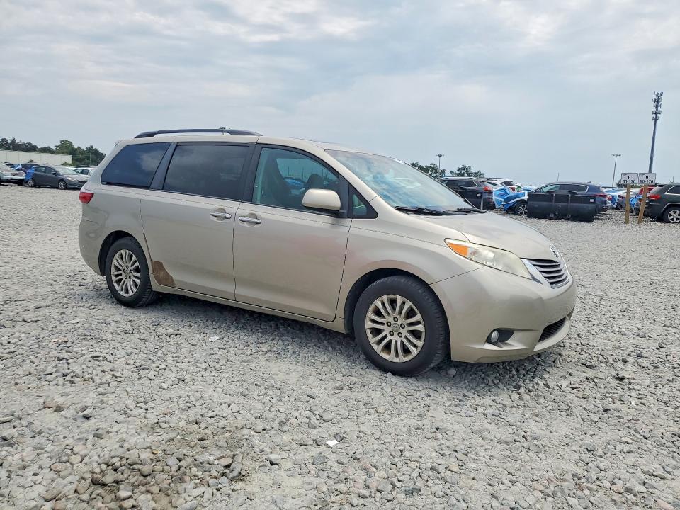2017 Toyota Sienna მანქანა იყიდება აუქციონზე, vin: 5TDYZ3DC0HS777477, აუქციონის ნომერი: 62480616