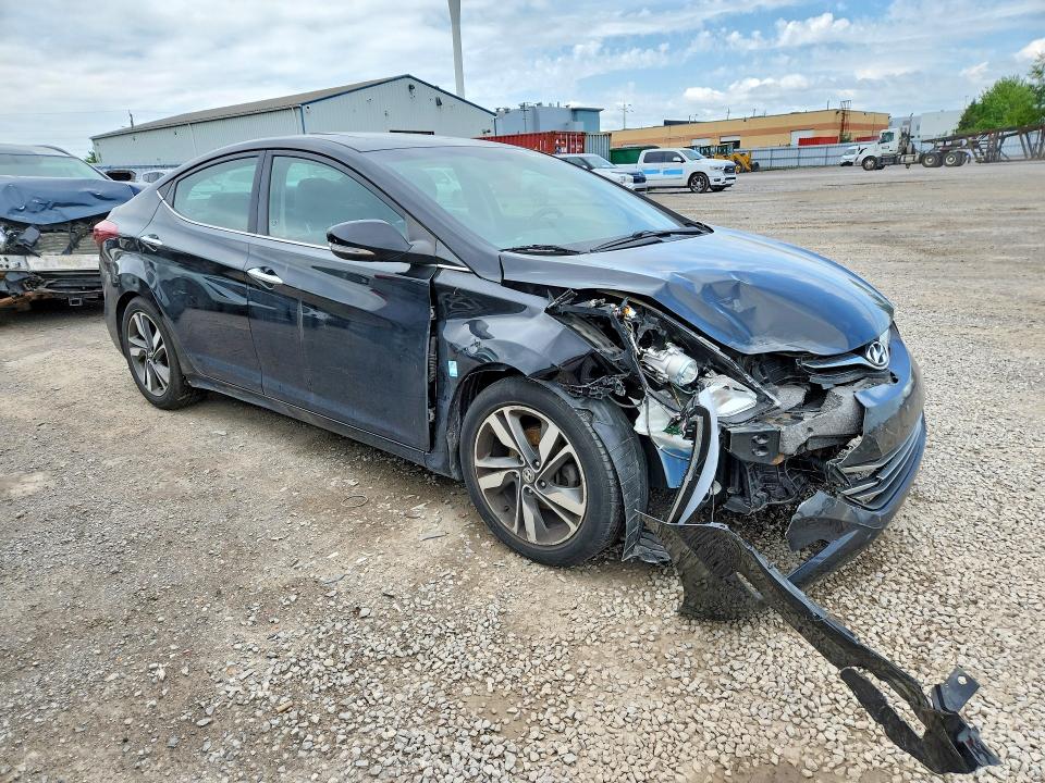 2014 Hyundai Elantra მანქანა იყიდება აუქციონზე, vin: KMHDH4AHXEU187037, აუქციონის ნომერი: 59320836