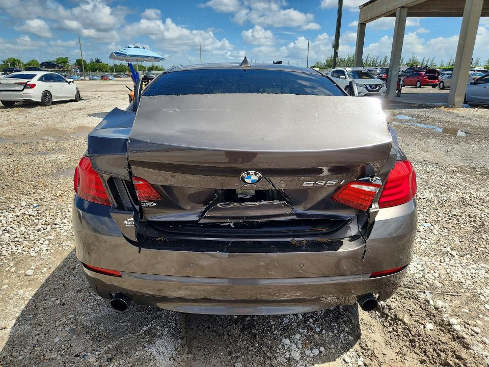 Aukcja sprzedaży 2011 Bmw 535, vin: WBAFR7C57BC601744, numer aukcji: 59807536