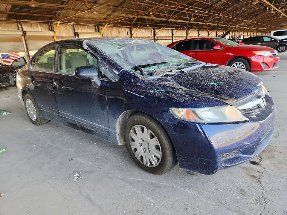 62077066 :رقم المزاد ، 19XFA16319E014489 vin ، 2009 Honda Civic مزاد بيع