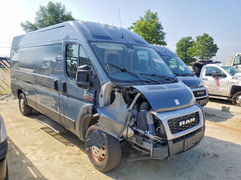 56650076 :رقم المزاد ، 3C6URVJG9LE129258 vin ، 2020 Ram Promaster 3500 مزاد بيع