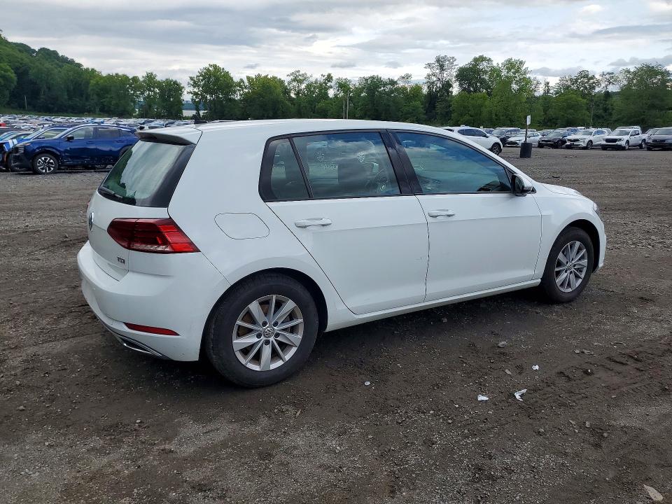 2018 Volkswagen Golf მანქანა იყიდება აუქციონზე, vin: 3VWB17AU6JM262455, აუქციონის ნომერი: 62961736