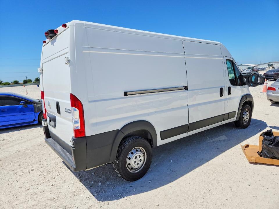 59971596 :رقم المزاد ، 3C6LRVDG3PE558425 vin ، 2023 Ram Promaster 2500 مزاد بيع