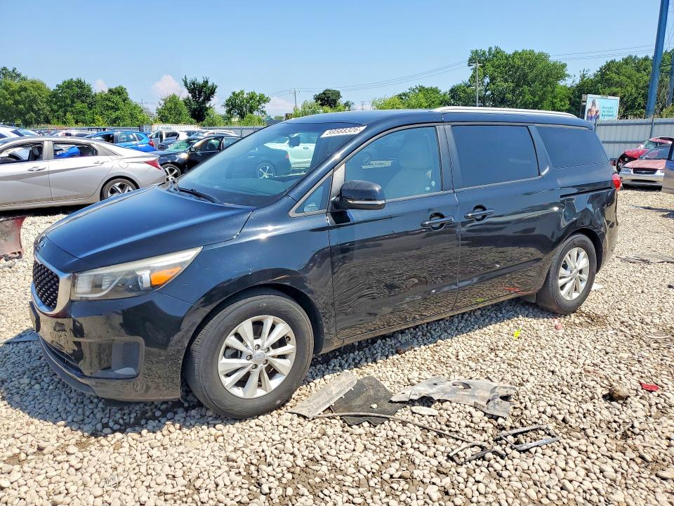 2016 Kia Sedona მანქანა იყიდება აუქციონზე, vin: KNDMB5C12G6091065, აუქციონის ნომერი: 59588326