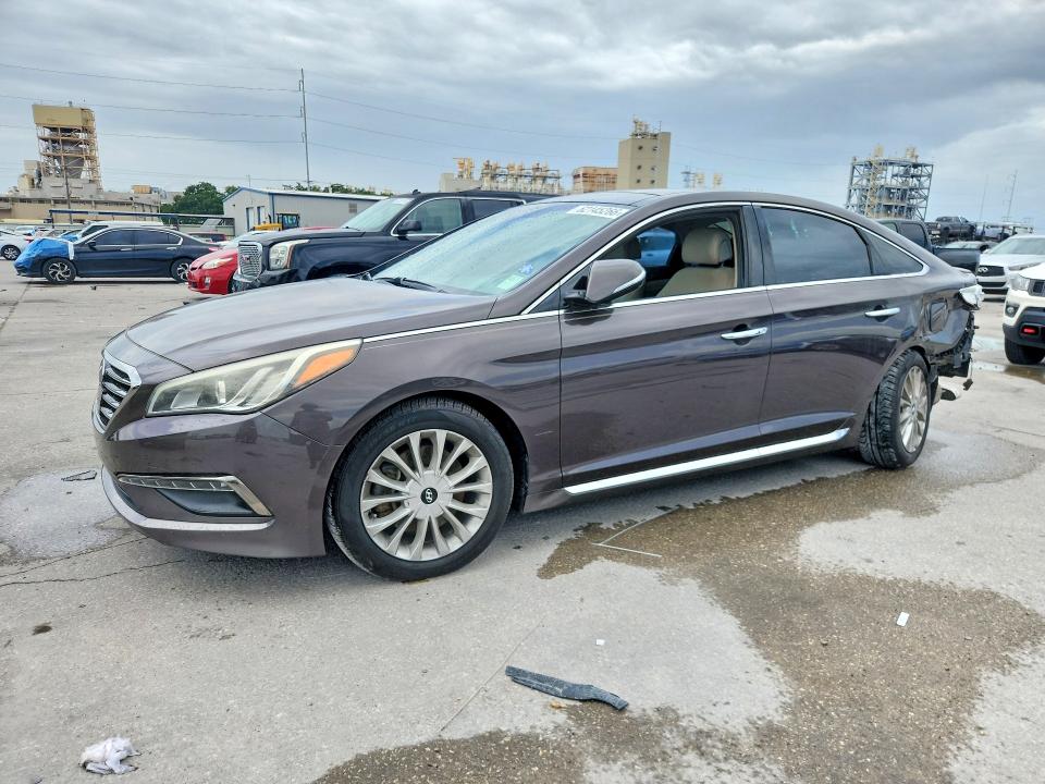 Auction sale of the 2015 Hyundai Sonata, vin: 5NPE34AFXFH051637, lot number: 62145266