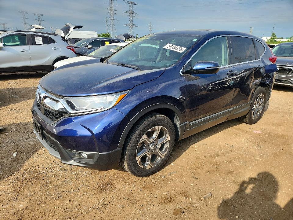 2017 Honda Cr-v მანქანა იყიდება აუქციონზე, vin: 5J6RW2H52HL062103, აუქციონის ნომერი: 59335266