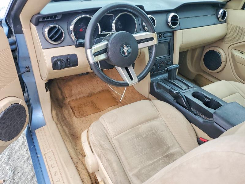 62035546 :رقم المزاد ، 1ZVFT80N275296032 vin ، 2007 Ford Mustang مزاد بيع