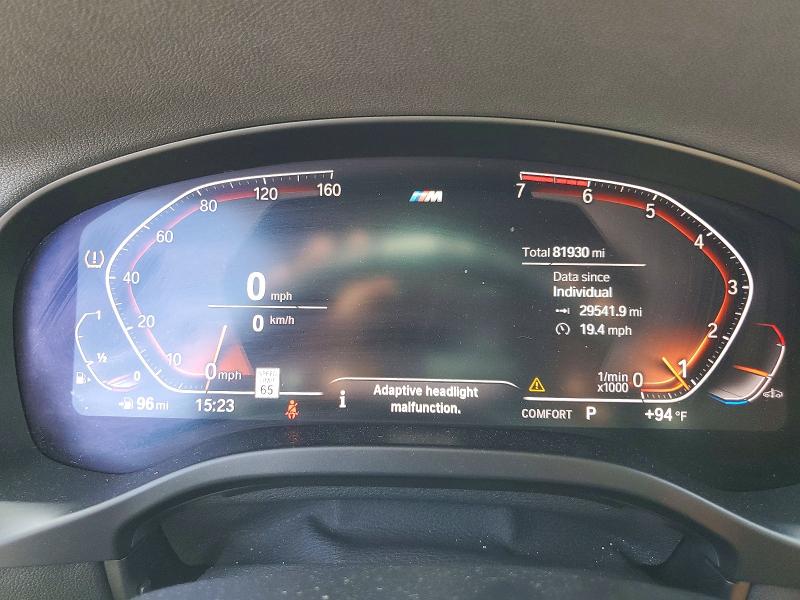 Auction sale of the 2020 Bmw X4, vin: 5UX2V1C07LLE67576, lot number: 61355506