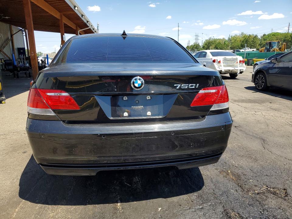 Продажа на аукционе авто 2007 Bmw 750i, vin: WBAHL83517DT10254, номер лота: 61591076
