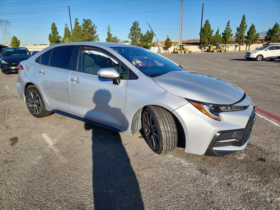 62275866 :رقم المزاد ، JTDS4MCE5N3504030 vin ، 2022 Toyota Corolla مزاد بيع