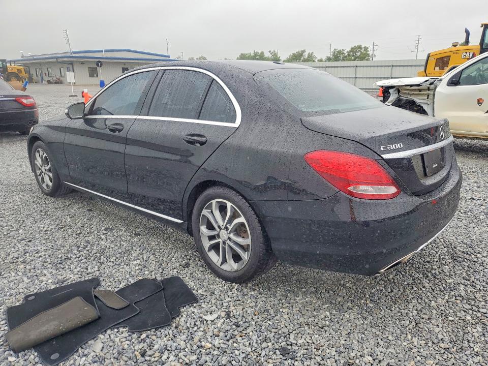 2015 Mercedes-benz C მანქანა იყიდება აუქციონზე, vin: 55SWF4JB5FU093252, აუქციონის ნომერი: 62531156