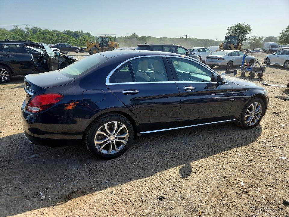 58904936 :رقم المزاد ، 55SWF4KB4HU207159 vin ، 2017 Mercedes-benz C مزاد بيع