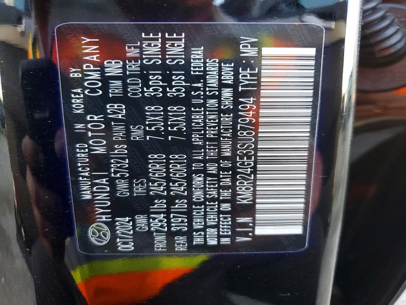 Aukcja sprzedaży 2025 Hyundai Palisade, vin: KM8R24GE3SU879494, numer aukcji: 74516335