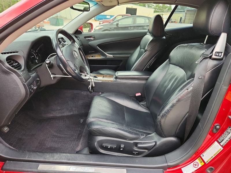 2010 Lexus Is მანქანა იყიდება აუქციონზე, vin: JTHFE2C27A2504716, აუქციონის ნომერი: 62117766