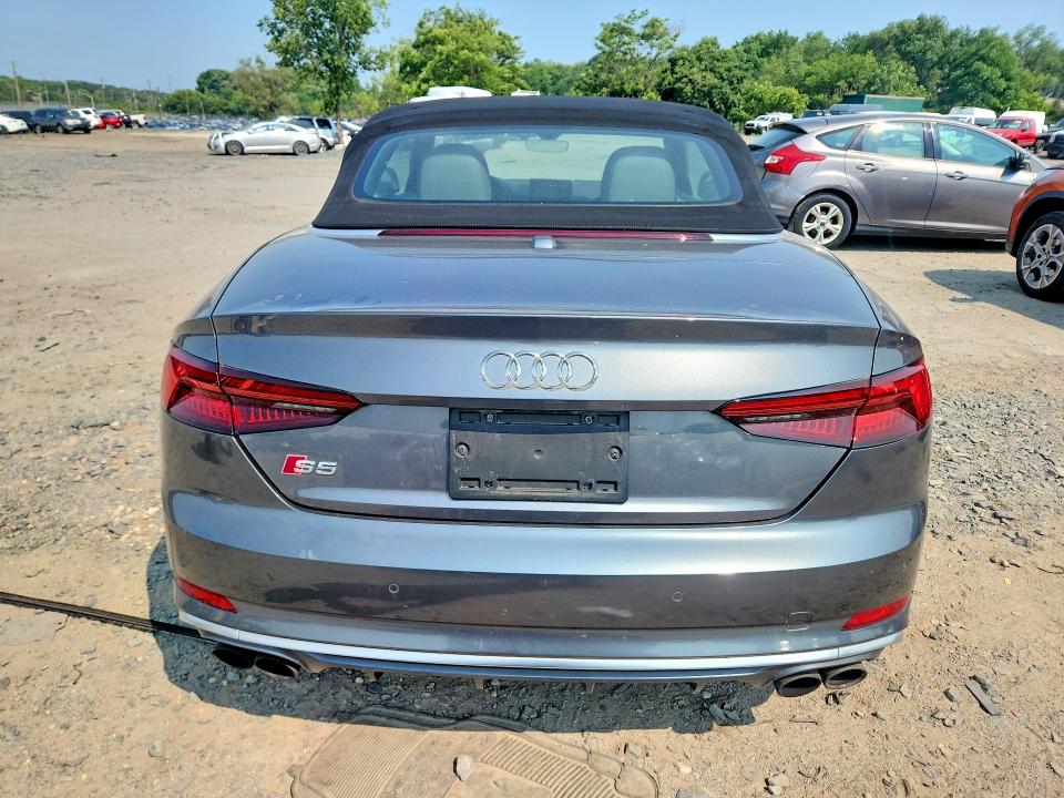 Aukcja sprzedaży 2018 Audi S5, vin: WAUY4GF50JN013223, numer aukcji: 55930076