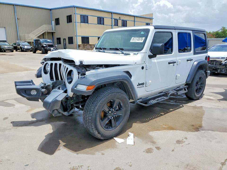 61172076 :رقم المزاد ، 1C4HJXDG7MW694446 vin ، 2021 Jeep Wrangler Unlimited مزاد بيع