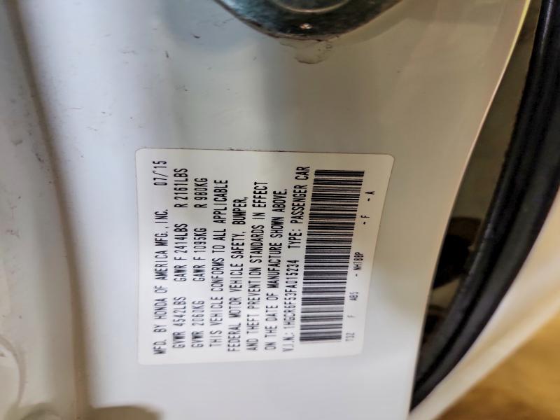 Продаж на аукціоні авто 2015 Honda Accord, vin: 1HGCR6F53FA015234, номер лоту: 59898696