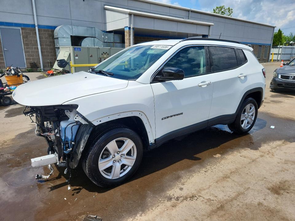 Продаж на аукціоні авто 2022 Jeep Compass, vin: 3C4NJDBB0NT236604, номер лоту: 59811606