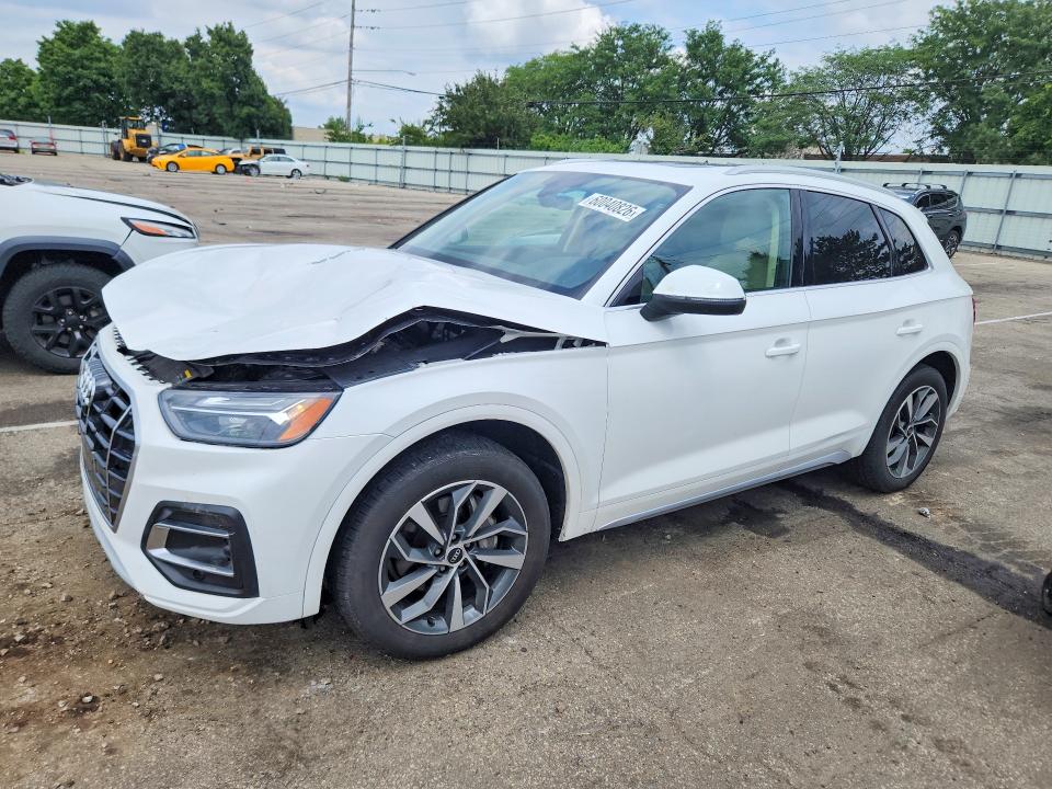 60040826 :رقم المزاد ، WA1BAAFY8M2104765 vin ، 2021 Audi Q5 مزاد بيع
