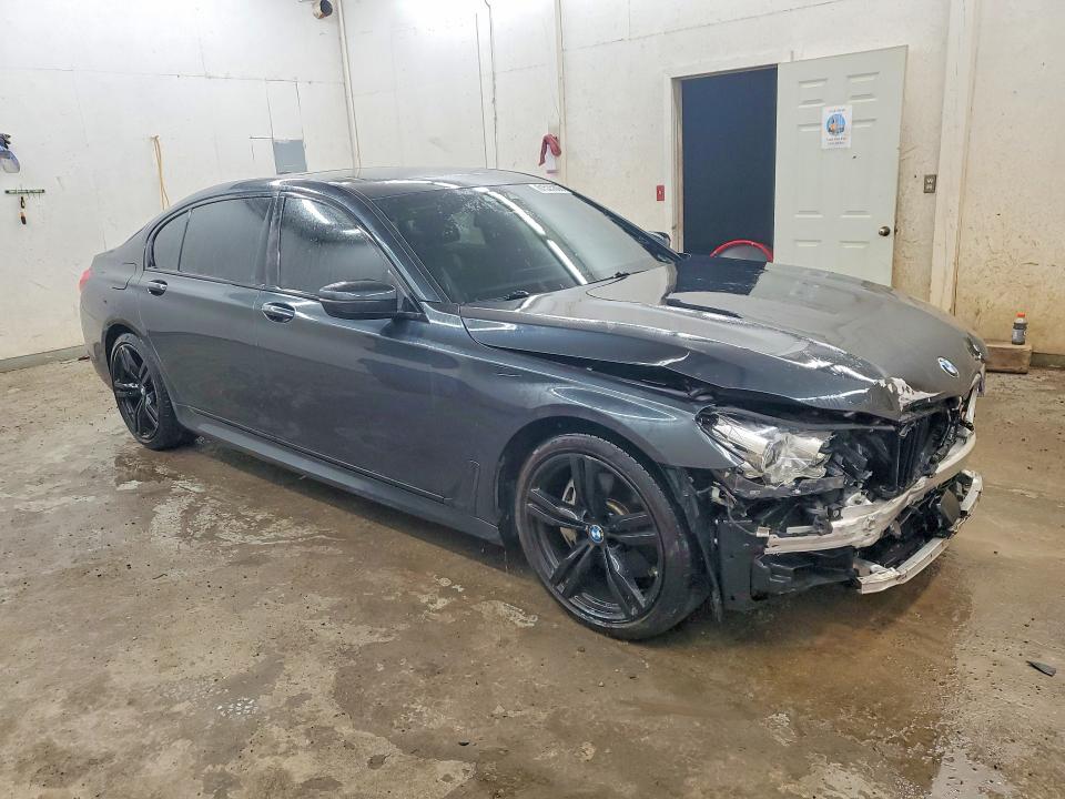 2019 Bmw 740 მანქანა იყიდება აუქციონზე, vin: WBA7E2C53KB217310, აუქციონის ნომერი: 61535806