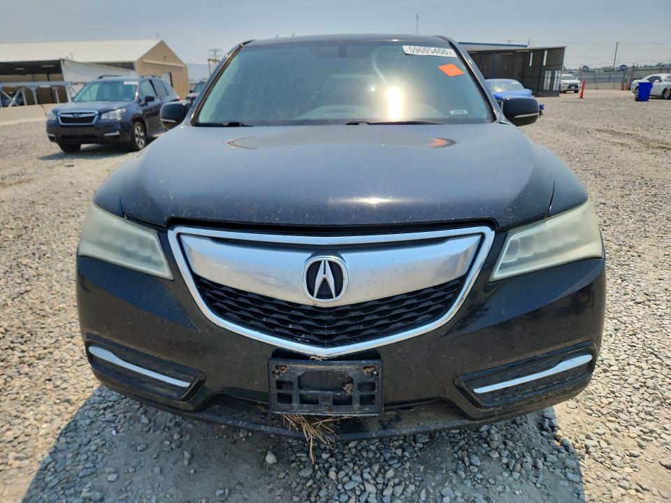 59605406 :رقم المزاد ، 5FRYD4H27GB034015 vin ، 2016 Acura Mdx مزاد بيع