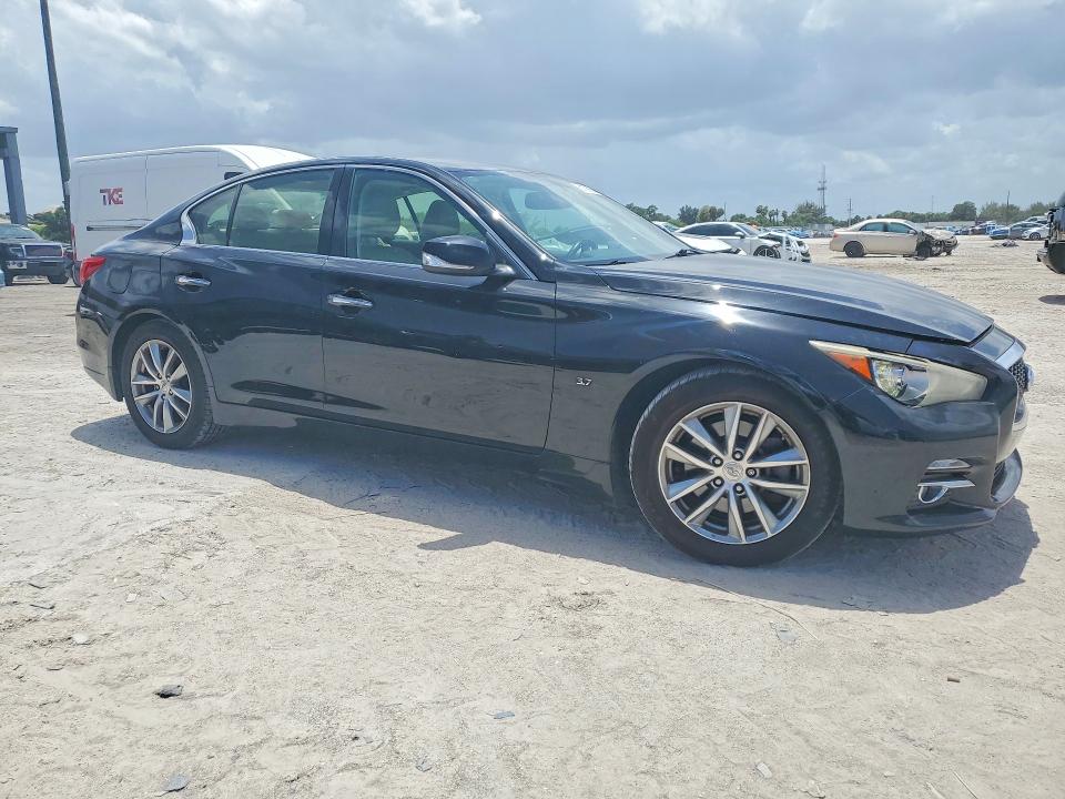 Aukcja sprzedaży 2014 Infiniti Q50, vin: JN1BV7APXEM674349, numer aukcji: 61378696